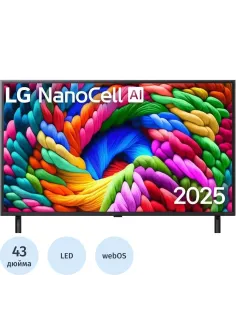 Телевизор LG 43NANO90A6B.ARUG