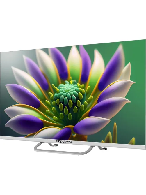 Телевизор 32 Topdevice TDTV32CS04H_WE, HD ready, смарт (WildRed) белый