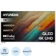 Телевизор Hyundai H-LED75QBU7500, UHD, QLED, смарт (Android TV)