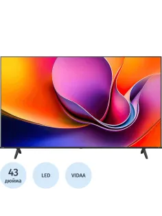 Телевизор Hisense 43A6Q, UHD