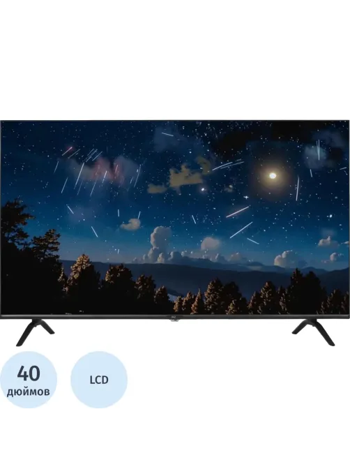 Телевизор BQ 40FS38B, FHD ready, смарт (Салют ТВ)