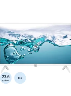 Телевизор BBK 24LEM-1045/TS2C, HD ready, белый