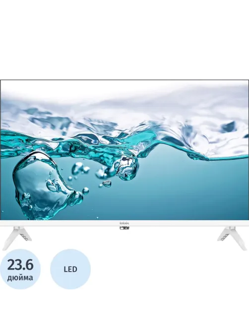 Телевизор BBK 24LEM-1045/TS2C, HD ready, белый