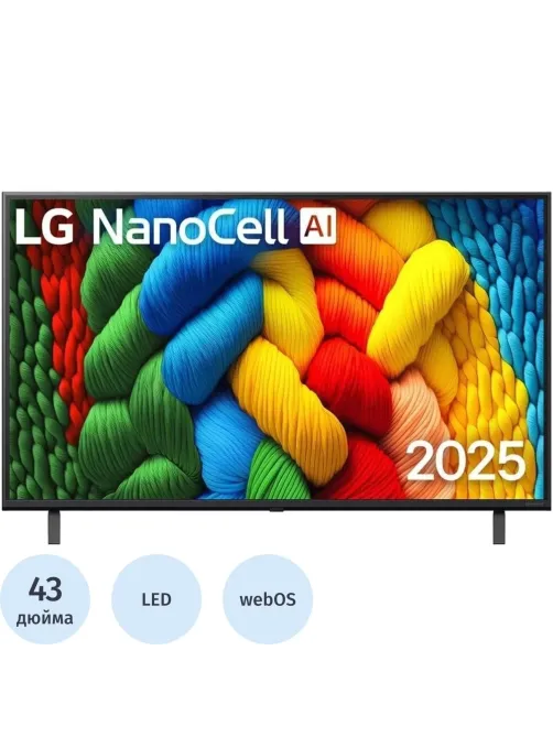 Телевизор LG 43NANO80A6B.ARUG