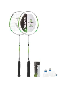 Набор для бадм. TORRES Hobby Set, для начинающ., со струнами, зел., BD23506