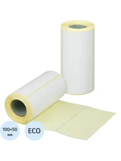 Термоэтикетки ЭКО 100х50, 200 шт/рул, вт. 25
