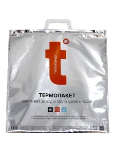 Термопакет  42х45 см (Металл/ПВД с лог. t) ТПК 04/1
