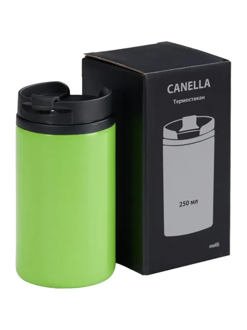 Термостакан Canella, зеленый матовый (яблоко),12394.98