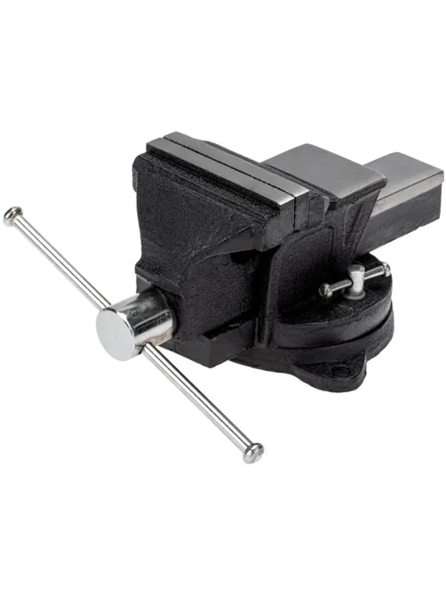 Тиски слесарные 100мм, поворотные, с наковальней KRANZ KR-12-5101