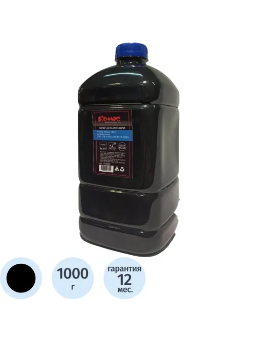 Тонер Комус чер. для Kyocera  (TK-170/1140/1170/3130/3190) (1000 г)
