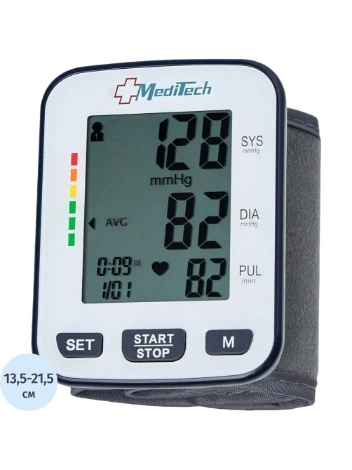 Тонометр MediTech МТ60 на запястье с поверкой