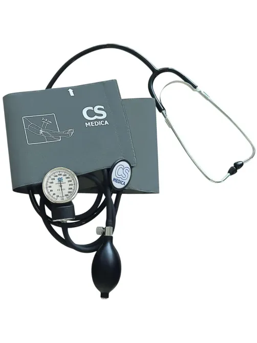 Тонометр механический CS Medica CS-115 G Встроен. фонендоскоп с поверкой