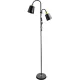 Светильник Ultraflash UF-404 C02 черн  (напольн, торшер, цоколь Е27)