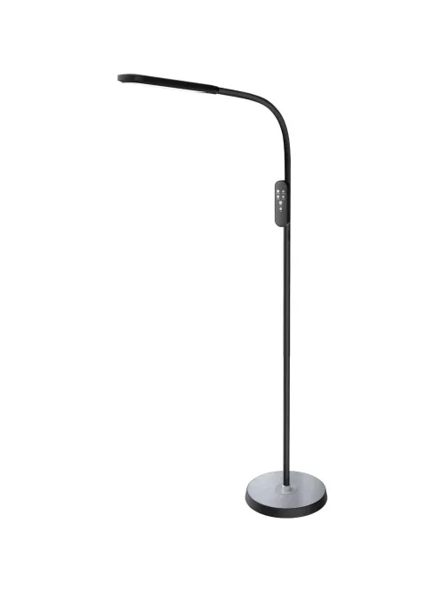Торшер Светильник Camelion KD-871F C02 черный, LED, 15Вт, с ИК пультом ДУ