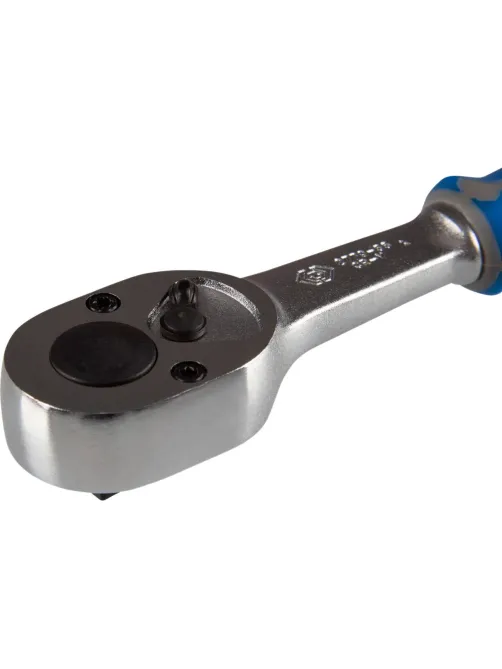 Трещотка 1/4 KING TONY , 134 мм, 24 зубца, флажковая, фиксатор 2779-55G