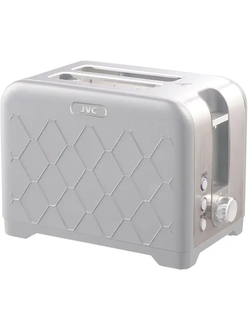 Тостер JVC JK-TS722, 900ВТ, 2 отсека, белый