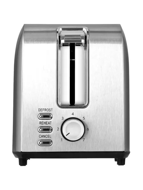 Тостер BRAYER 2110BR,850Вт,7реж,автодогр,размор,,автоотключ,2тост,съем.подд