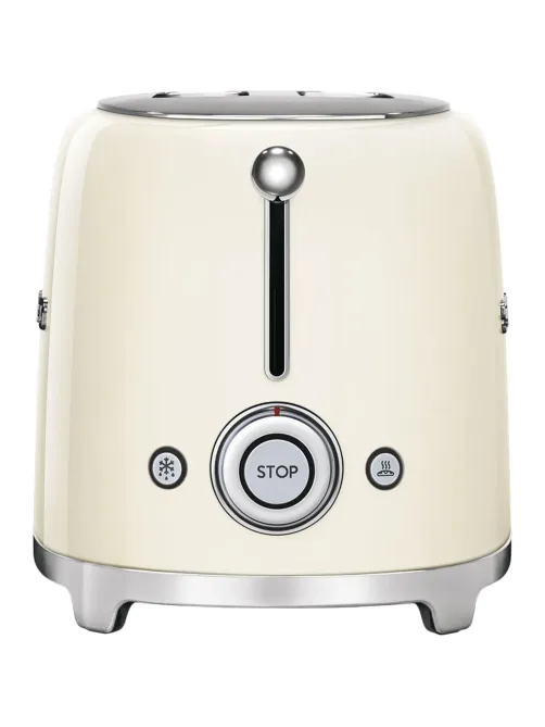 Тостер SMEG TSF01CREU,2 ломтика, кремовый