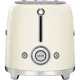 Тостер SMEG TSF01CREU,2 ломтика, кремовый