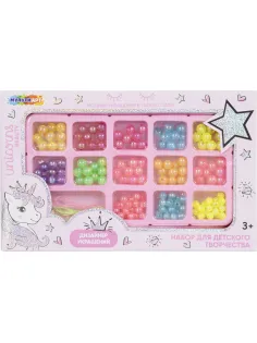 Набор бусин и бисера 21x13x2 см МУЛЬТИ АРТ BEADSET-MUART