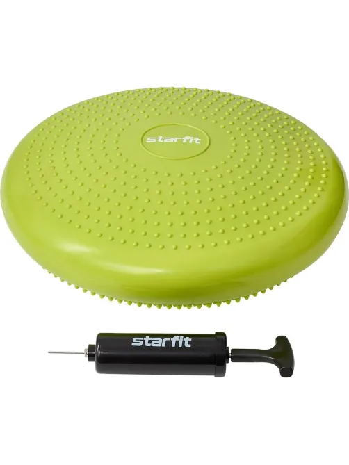 Диск балансировочный STARFIT BP-104 с насосом, массажн,лаймов, ЦБ-00002293