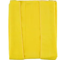 Тряпка для пола из микрофибры универсальная 220г/м2 50х80см желтая