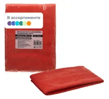 Тряпка для пола из микрофибры универсальная 280г/м2 70х80см цвет в асс