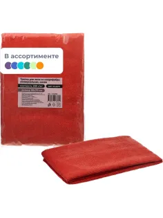 Тряпка для пола из микрофибры универсальная 280г/м2 70х80см цвет в асс