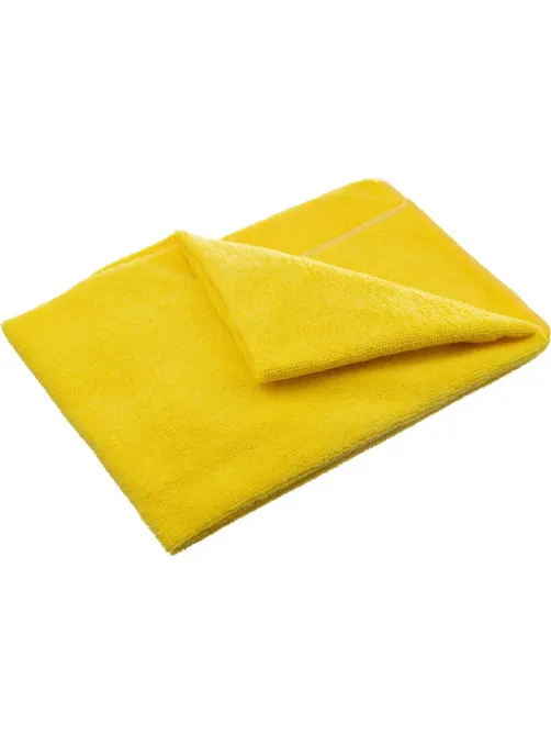 Тряпка для пола из микрофибры универсальная 220г/м2 50х80см желтая