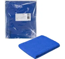 Тряпка для пола микрофибра синяя 80х100 180г/м2