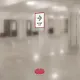 Стойка напольная Attache  двухсторонняя А4 красная