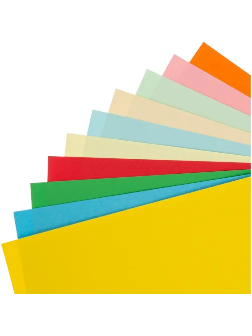 Бумага цветная Attache Multicolor А4,80г(10цв.интенсив,пастель по 10л)100л
