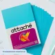 Бумага цветная Attache (А4,160г, синий интенсив) пачка 250л