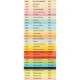 Бумага цветная Комус CP (А4,80г,солнечно-желтый интен. SY40) 500л