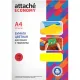 Бумага цветная (желтый неон), 70г, А4, 500 л