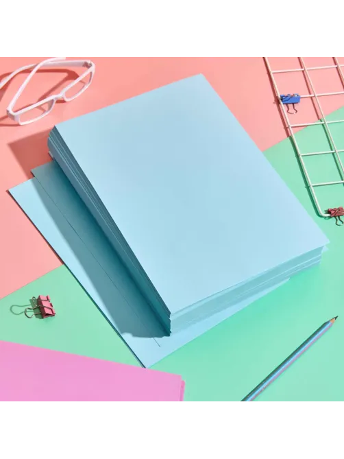 Бумага цветная Attache (голубой пастель), 80г, А4, 500 л