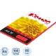 Бумага цветная Комус Color (красный интенсив), 80г, А4, 100 л.