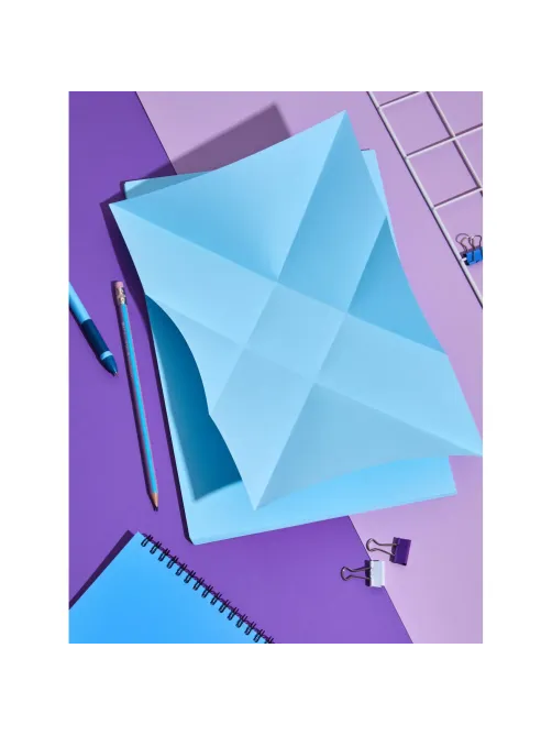 Бумага цветная Комус Color (голубая пастель), 80г, А4, 50 л.