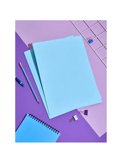 Бумага цветная Комус Color (голубая пастель), 80г, А4, 50 л.