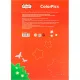 Картон цветной + белый немелованный 10л 5цв А4 Комус Класс ColorPics