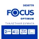 Бумага туалетная Focus Optimum 2сл белая 22м 180л 4рул/уп_5036770/50202215