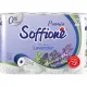 Бумага туалетная Soffione Premio Toscana Lavender 3сл, 12 рул/уп
