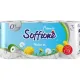 Бумага туалетная Soffione Premio Natural 3сл, белая, 8 рул/уп