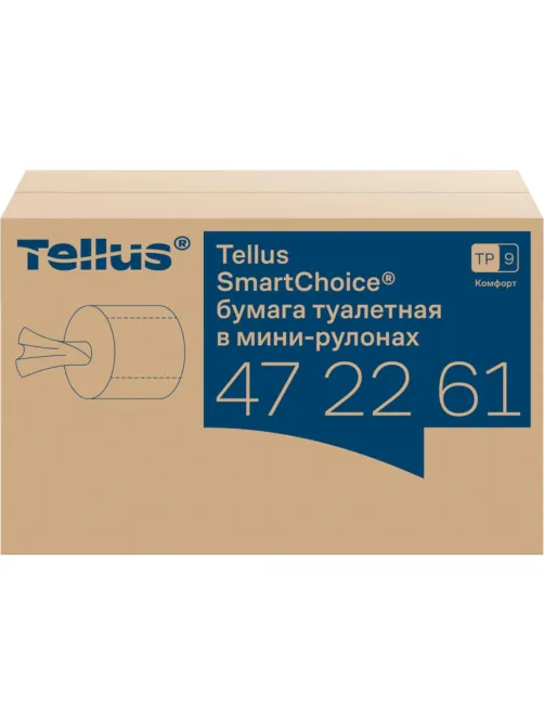 Бумага туалетная Торк/Tellus SmartOne/SmartChoice Комфорт2сл12рул/уп_472261