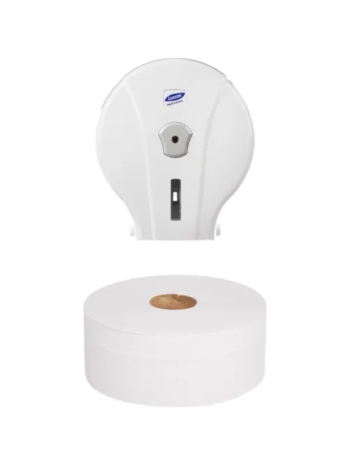 Бумага туалетная д/дисп Luscan Professional 2сл бел втор 170м 12рул/уп