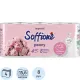 Бумага туалетная Soffione Imperial Peony 4сл, белая, 8 рул/уп