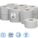 Бумага туалетная д/дисп 1сл серая втор втул 200м 12рул/уп_200N1