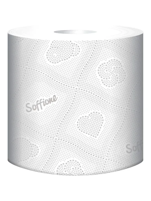 Бумага туалетная Soffione Smart 3сл белая 15,12м 32рул/уп