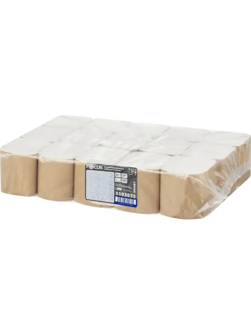 Бумага туалетная д/дисп Focus Smart T3 Vсл 2сл250л15пач/уп_5103035/50204100