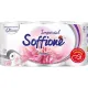 Бумага туалетная Soffione Imperial Peony 4сл, белая, 8 рул/уп